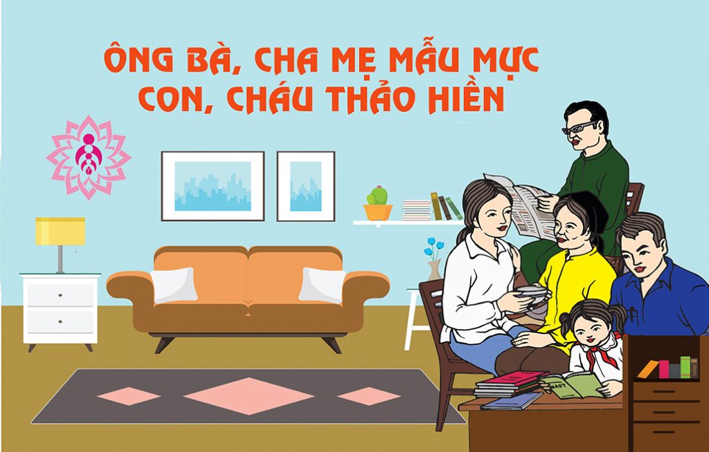 1D Ong ba cha me mau muc con chau thao hien