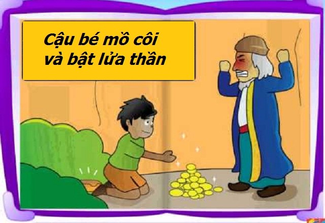 Cậu bé mồ côi và bật lửa thần