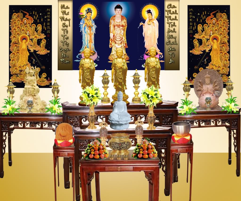 Người Phật tử tại gia nên lập bàn thờ Phật như thế nào? - Đời Sống 1 nguoi phat tu tai gia nen lap ban tho phat nhu the nao