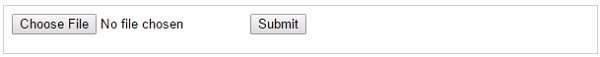 upload form