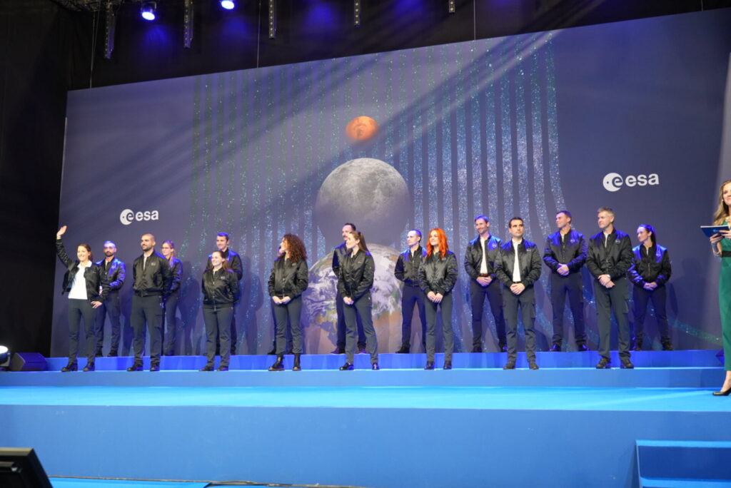 Announcement of ESA Astronaut Class of 2022 pillars
