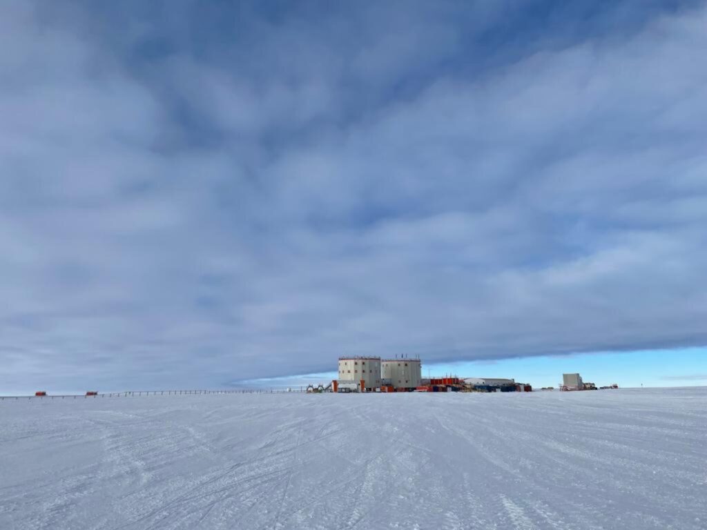 Concordia research station Antarctica 2022 pillars
