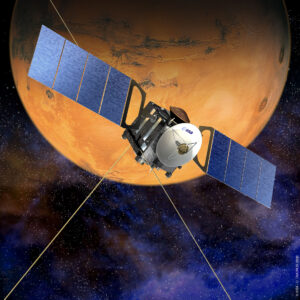 Mars Express pillars
