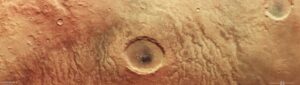 Aonia Terra on Mars pillars