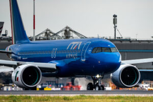 ITA Airways plane pillars