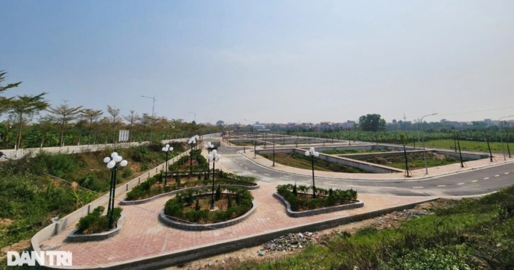 Bất động sản "xì hơi", huyện ngoài trung tâm Hà Nội vẫn ồ ạt đấu giá đất 1 dat dau gia edited crop 1678235697745