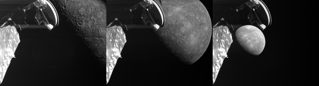 BepiColombo s third Mercury flyby pillars