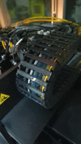 Printing EEE component pillars