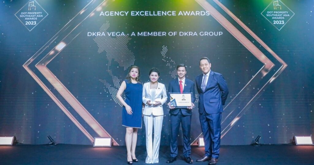 DKRA Vega nhận giải thưởng nhà phân phối bất động sản xuất sắc Đông Nam Á 1 dkra crop 1703124209256