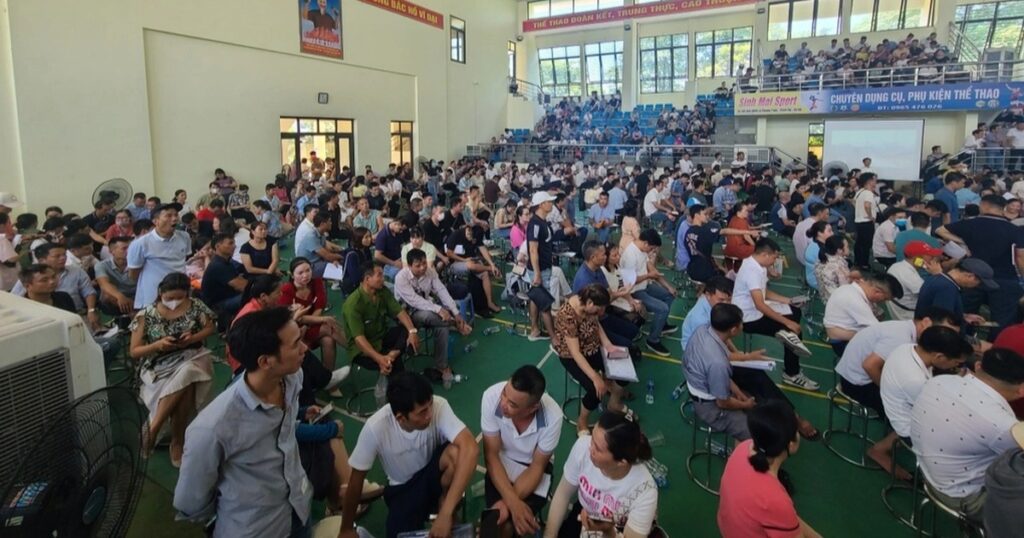 Huyện Thanh Oai dừng phiên đấu giá 57 lô đất, trả lại tiền đặt cọc 1 avatar 1723386143367 crop 1723774464628