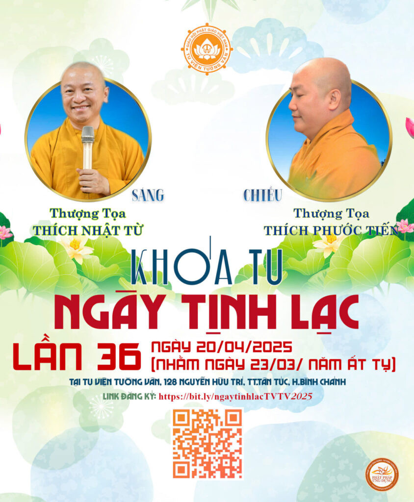 KHÓA TU NGÀY TỊNH LẠC lần 36 - Khoá Tu 1 KT LAN 36 2025 1