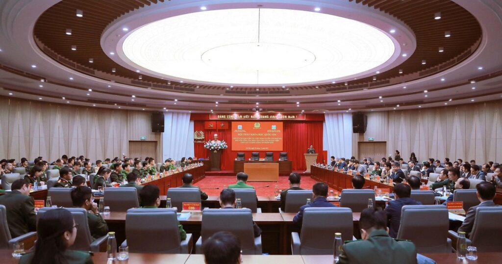 Đưa nội dung cấp cứu ngoại viện vào chương trình đào tạo trong các học viện, trường Công an nhân dân 1 hoi thao 1 17671570144721575355809 0 0 1561 2498 crop 17671570533822010957535