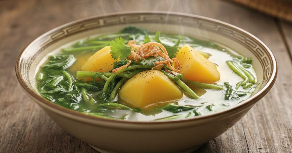 Món canh khoai tây đang 'hot' trên mạng: Ngon miệng nhưng không phải ai cũng nên ăn 1 khoai tay nau rau can 17670037024962077219614 299 0 939 1024 crop 17670226297881899059978