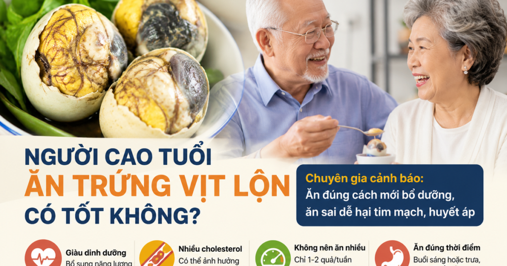 Người già ăn trứng vịt lộn mỗi tuần có tốt không? Chuyên gia nói một điều nhiều người bất ngờ 1 chatgpt image 165848 25 thg 5 2026 1779703876447430348092 0 0 991 1586 crop 17797040097611488995361