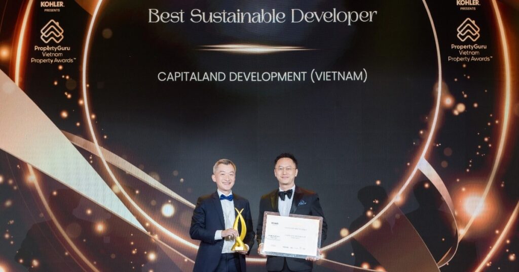 Capitaland Development thắng lớn tại PropertyGuru Vietnam Property Awards 2026 với 7 giải thưởng 1 thumb best sustainable dev cropped 1792415113257